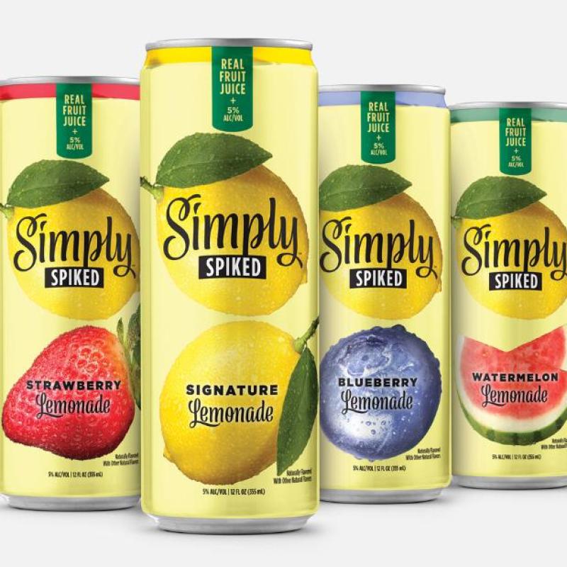 Simply Lemonade with Raspberry Juice