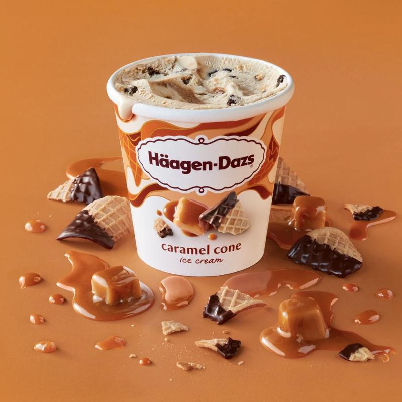 Haagen-Dazs Caramel Cone Ice Cream